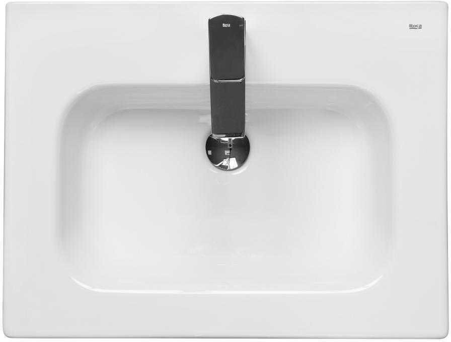 Раковина накладная 60х46 см белая Roca Victoria-N Unik 32799E000 - изображение 4