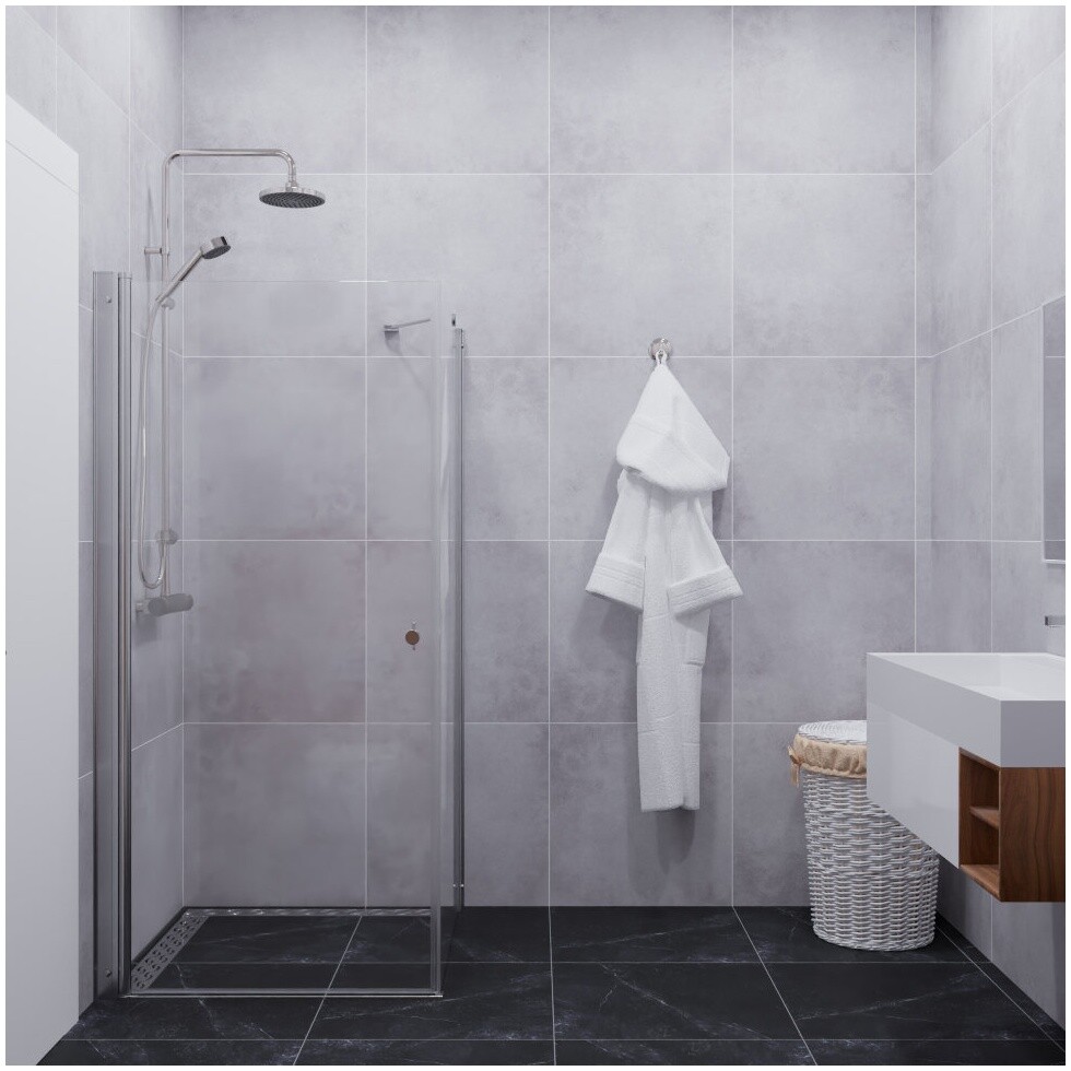 Душевой уголок квадратный 90х90 см хром Triton "Форта-Хром" Щ0000054476 - изображение 5