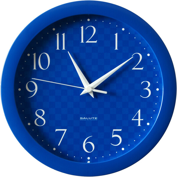 Часы настенные синие П-Б4-440