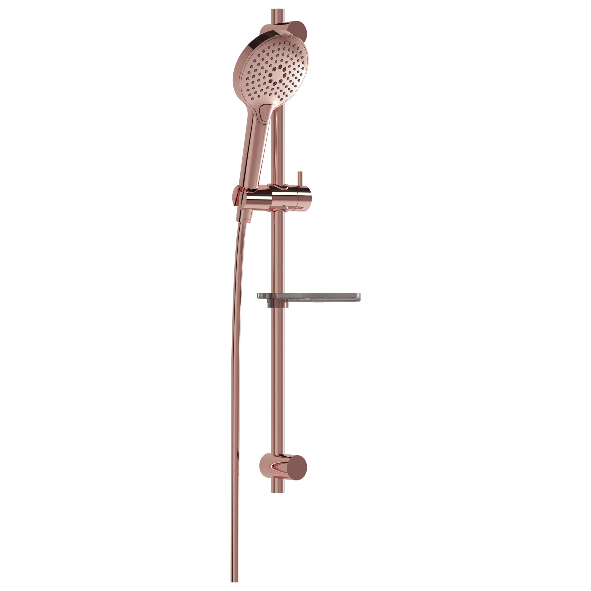 Душевая стойка с держателем и мыльницей медная Vitra Bliss A4574326EXP