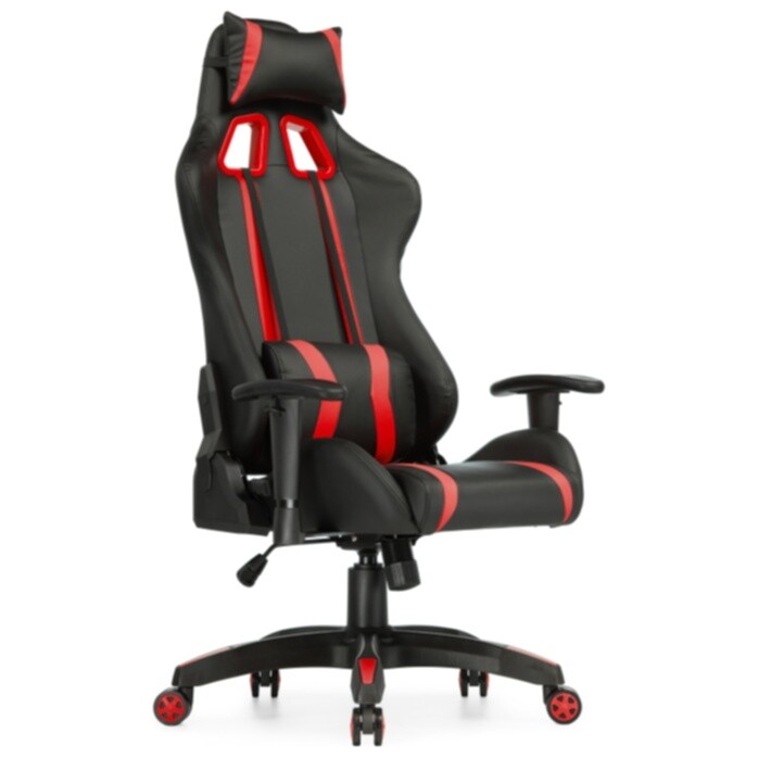 Компьютерное кресло черное, красное Blok