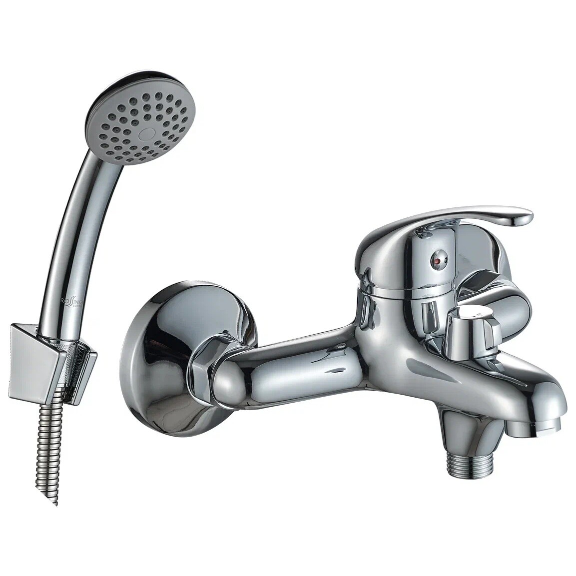 Смеситель для ванны хром Rossinka A35-30