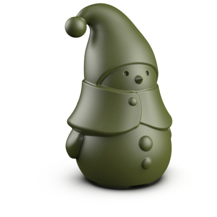 Декоративная фигура пластиковая Olive Green Mr. Snowman L