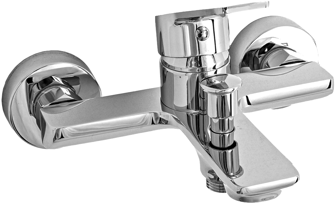 Смеситель для ванны однорычажный хром Stworki "Монтре" MO-02cr - изображение 6