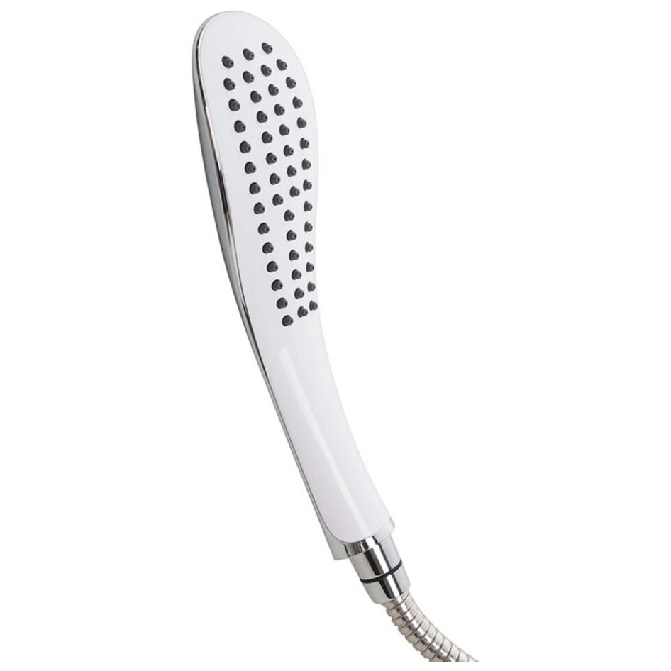 Душевая кабина четверть круга с высоким поддоном 90х90 см белая Triton "Лайт Б" Щ0000061838 - изображение 8