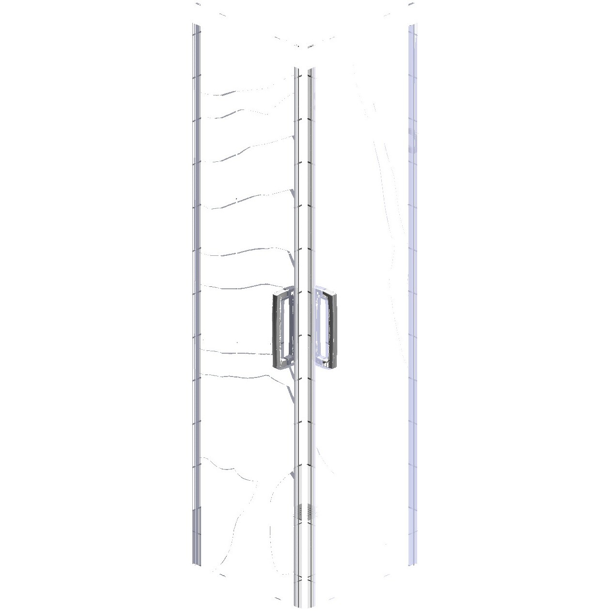 Душевой уголок 90х90 см хром глянец, стекло матовое Stworki "Дублин" - изображение 66
