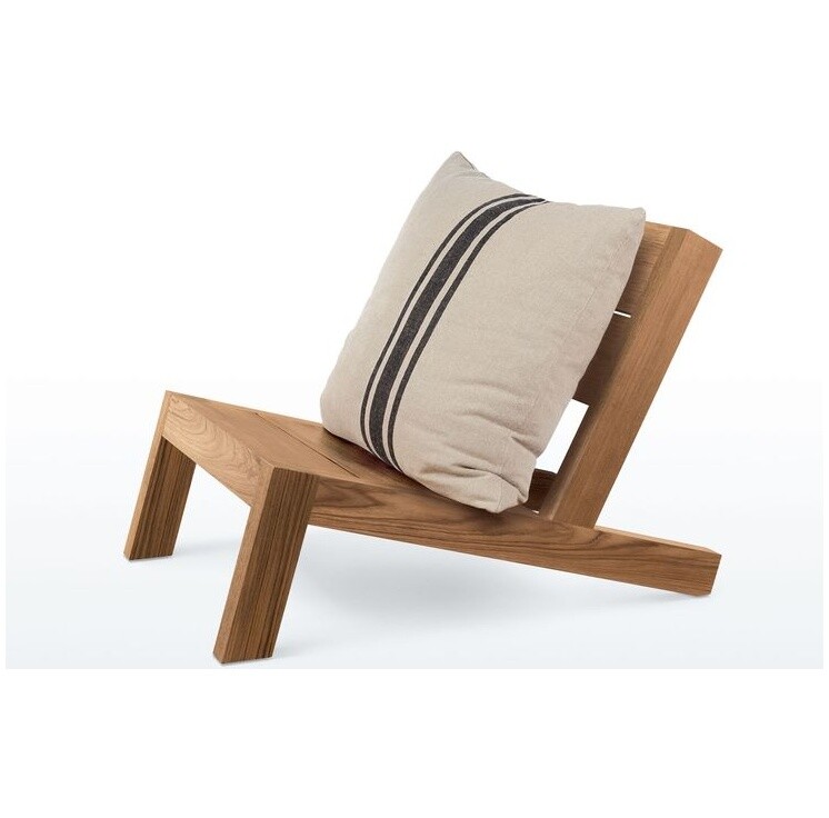 Кресло деревянное коричневое Breeze
