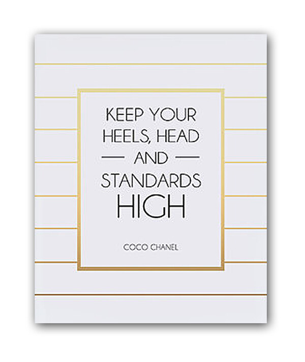 Постер Keep your heels А4