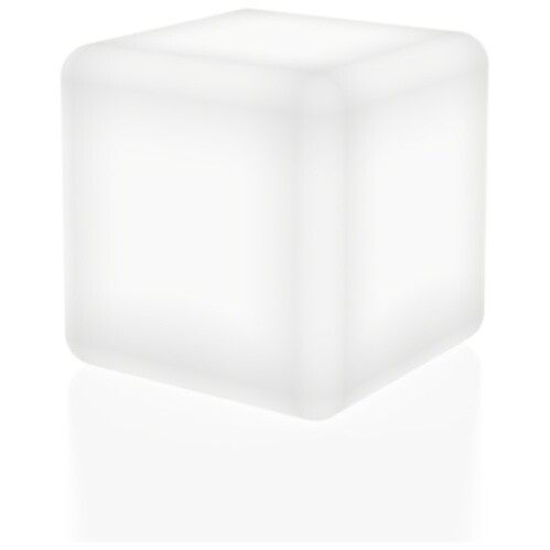 Светильник-куб декоративный c подсветкой White Light белый Cube 30