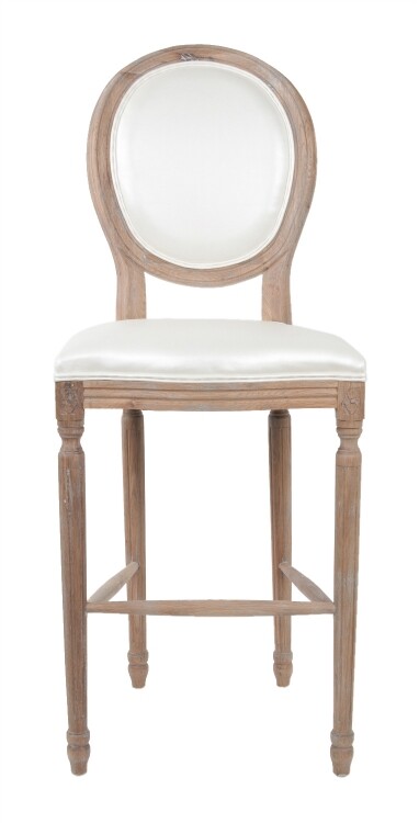 Барный стул со спинкой бежевый Filon
