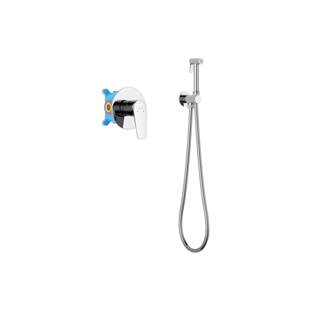 Гигиенический ручной душ со смесителем хром Aquatek AQ1119CR