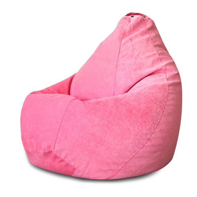 Кресло-мешок микровельвет розовое &quot;Груша&quot; 3XL
