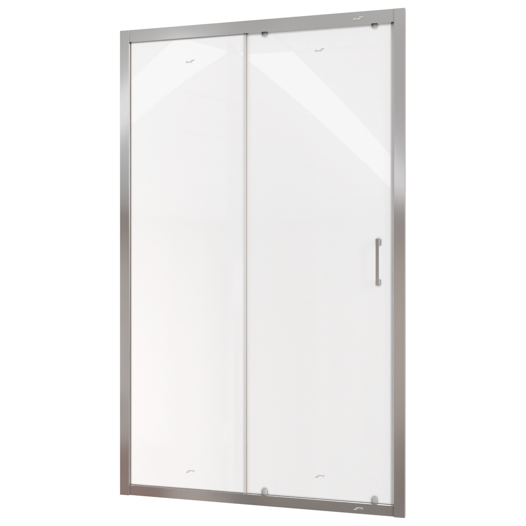 Дверь душевая в нишу 120х195 см прозрачная, хром Cerutti SPA GLORIA D120