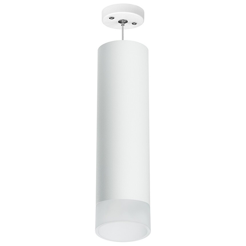 Светильник подвесной металлический белый, прозрачный Rullo RP649681