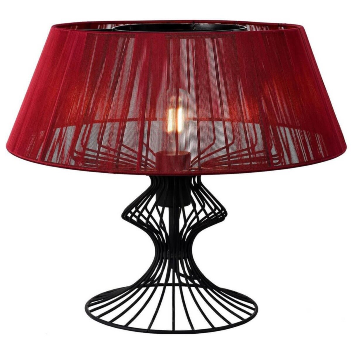 Лампа настольная красная Cameron GRLSP-0527
