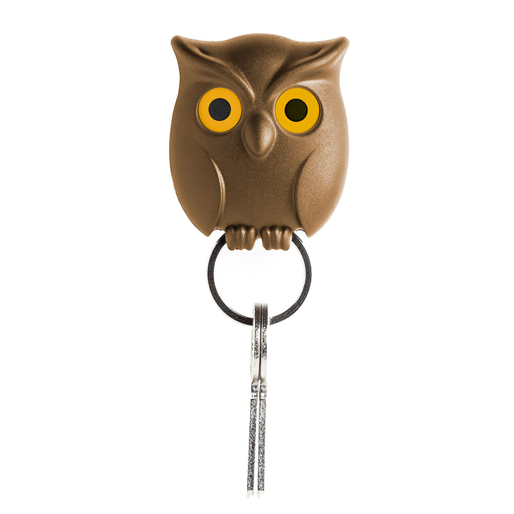 Держатель для ключей коричневый Night Owl