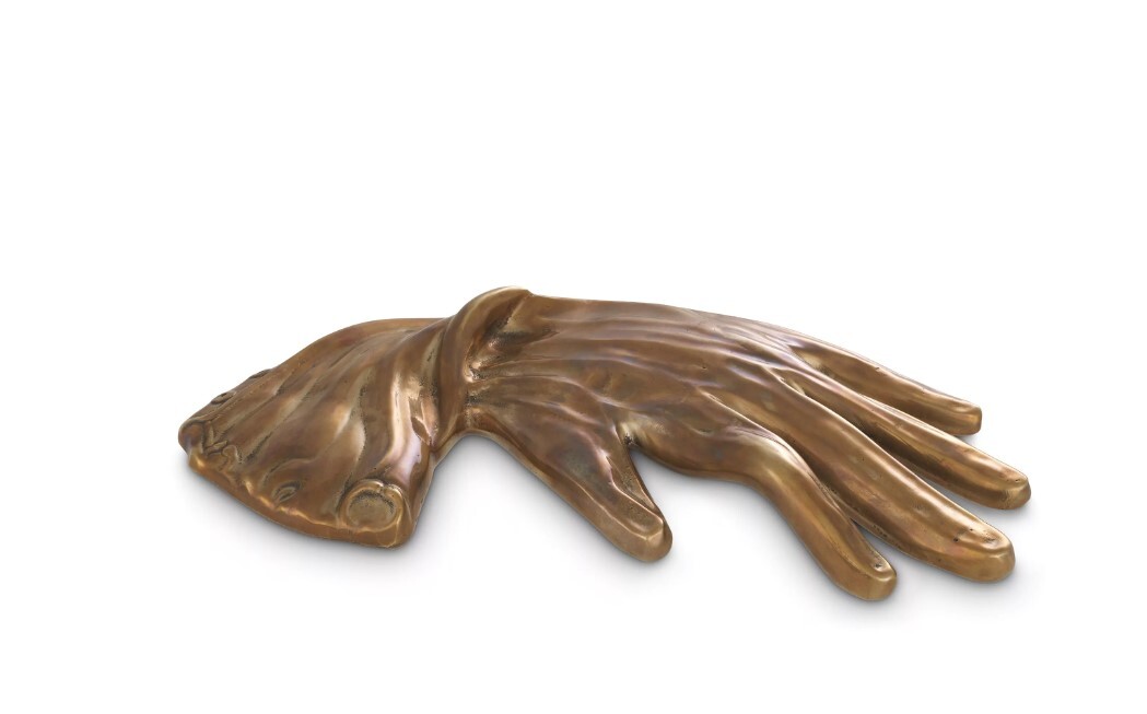 Скульптура настольная латунь The Hand