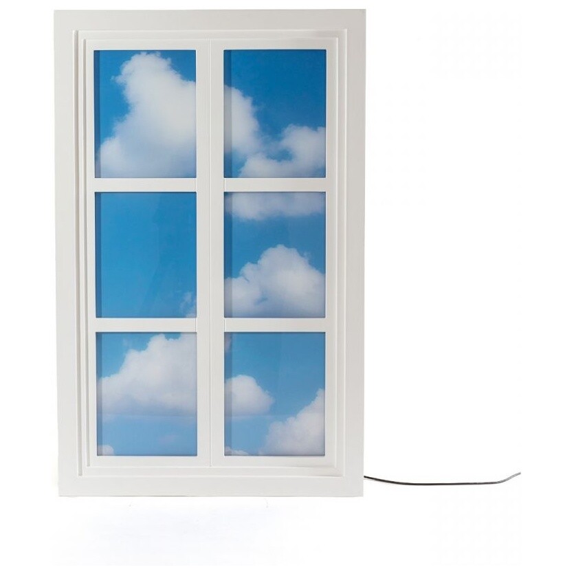 Бра светодиодное в форме окна 90х57 см белое, голубое Suite Window 24002