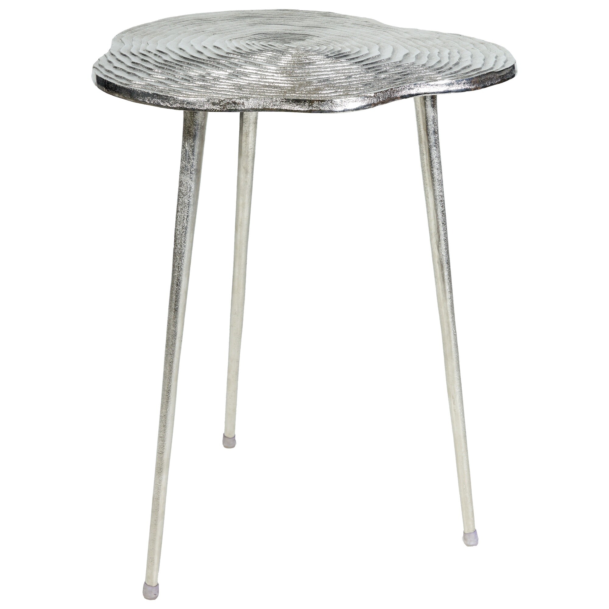 Кофейный столик серебряный 60х45 см Form TH02-M504-06