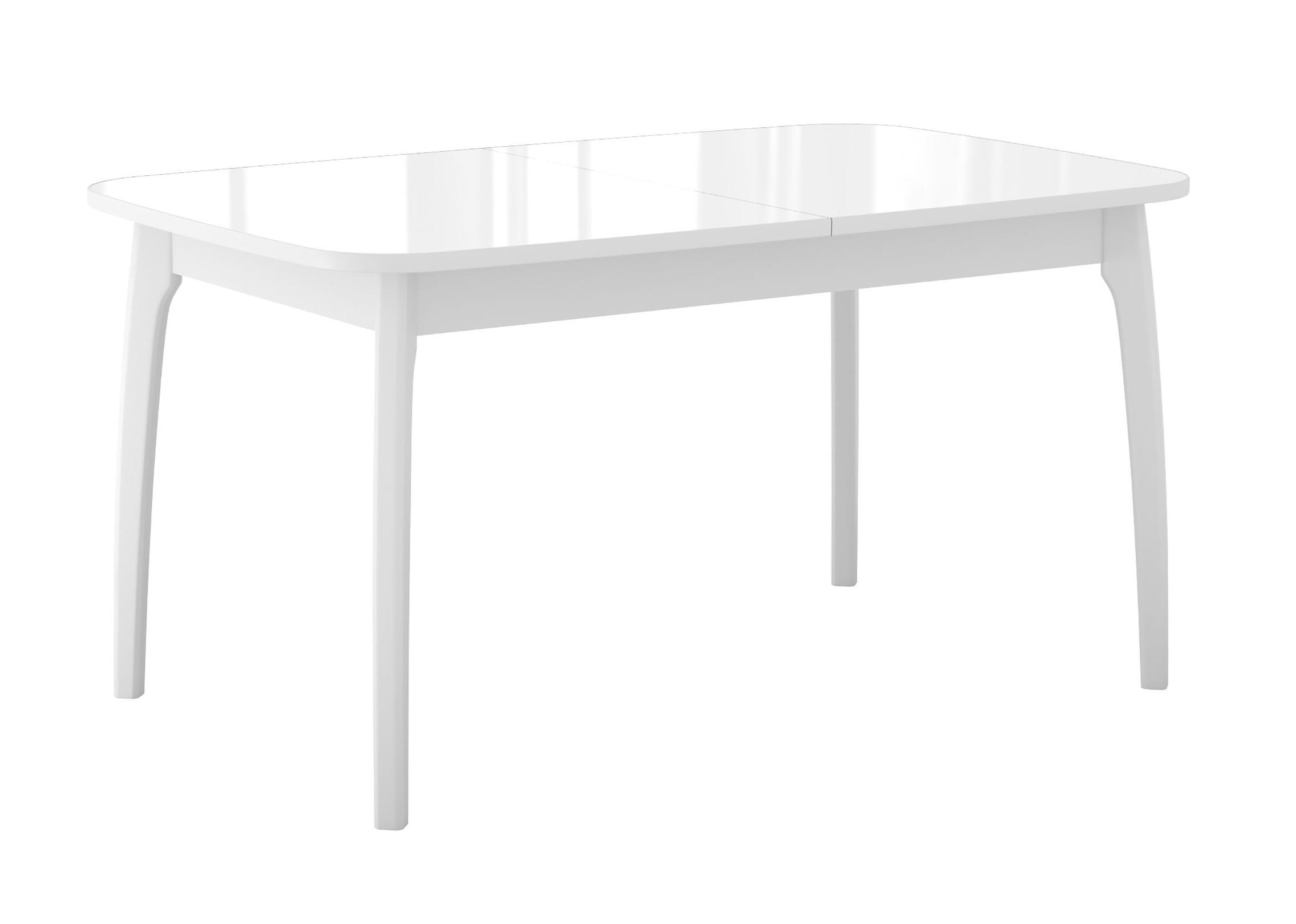 Кухонный стол раздвижной белый М20