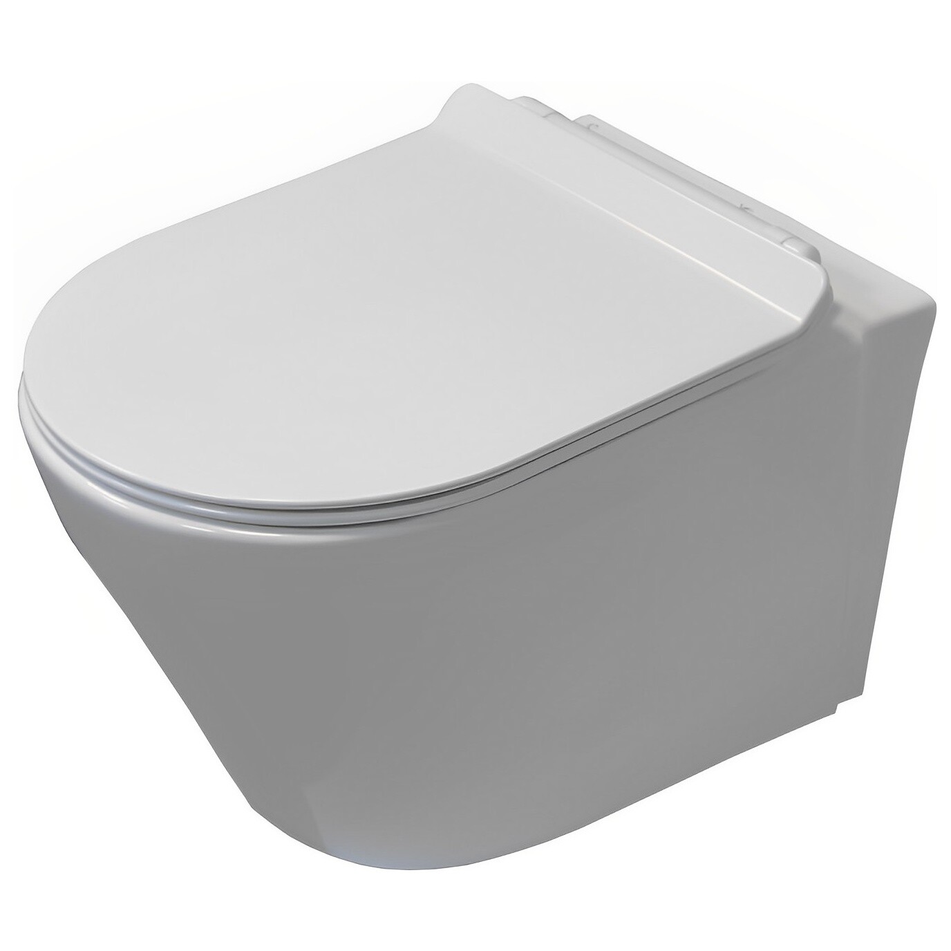 Унитаз подвесной безободковый белый Cerutti SPA Ortler Aria CT7182