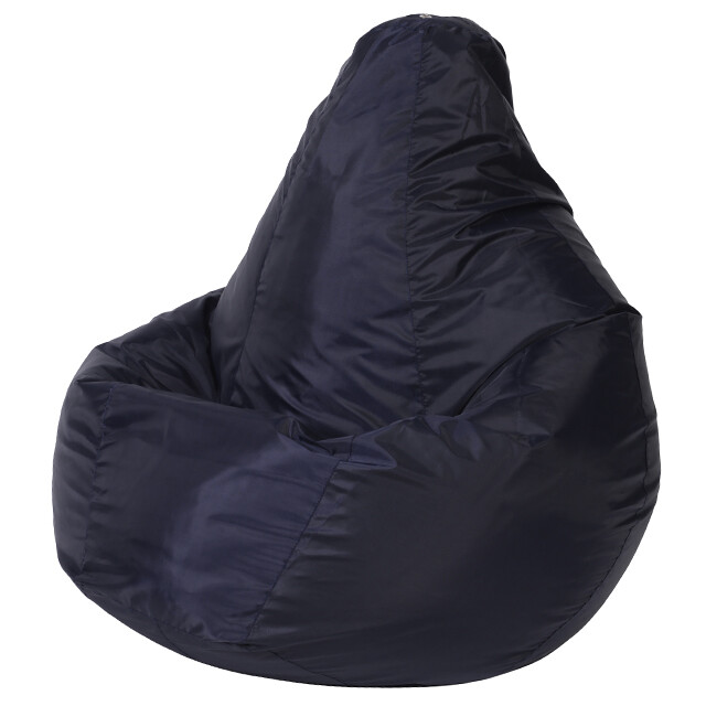 Кресло-мешок 2XL 135х95х95 см оксфорд темно-синее &quot;Груша&quot;
