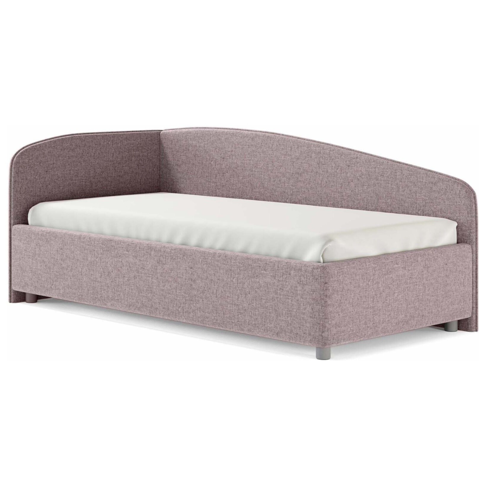 Кровать односпальная 80х180 см кашемир розовый Paola L