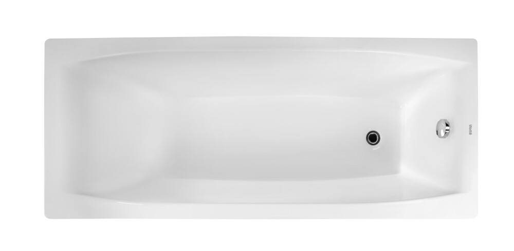 Ванна чугунная 170х70 см белая Wotte Forma 1700x700