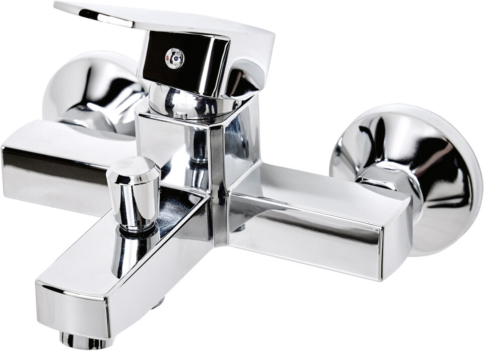 Смеситель для ванны с душем хром Diwo "Суздаль" SU-02cr - изображение 4