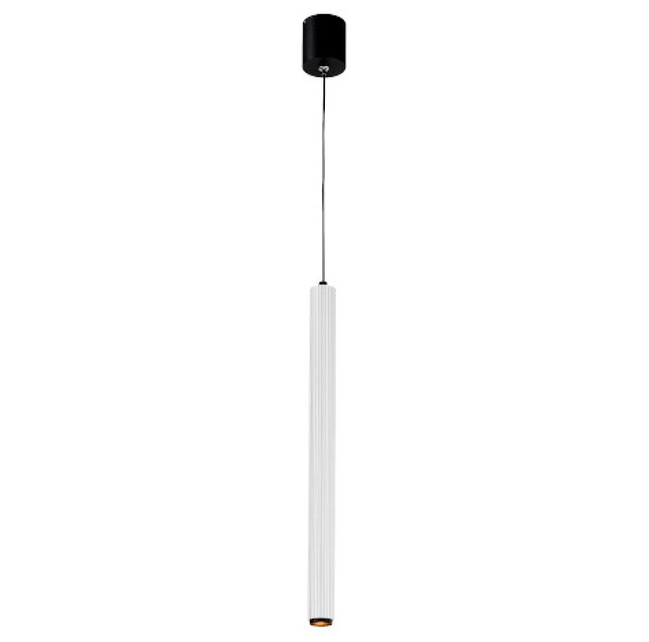 Светильник подвесной светодиодный металлический белый Palla 737016