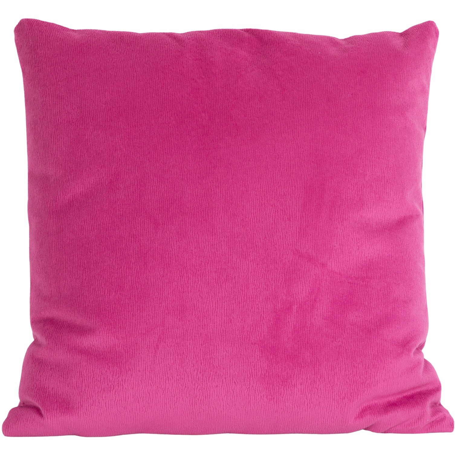 Подушка декоративная 40х40 см розовая Glasar GLA-T77892