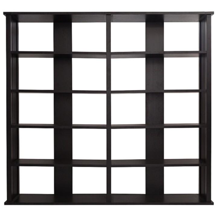 Стеллаж черный открытый 220 см Dilan Black