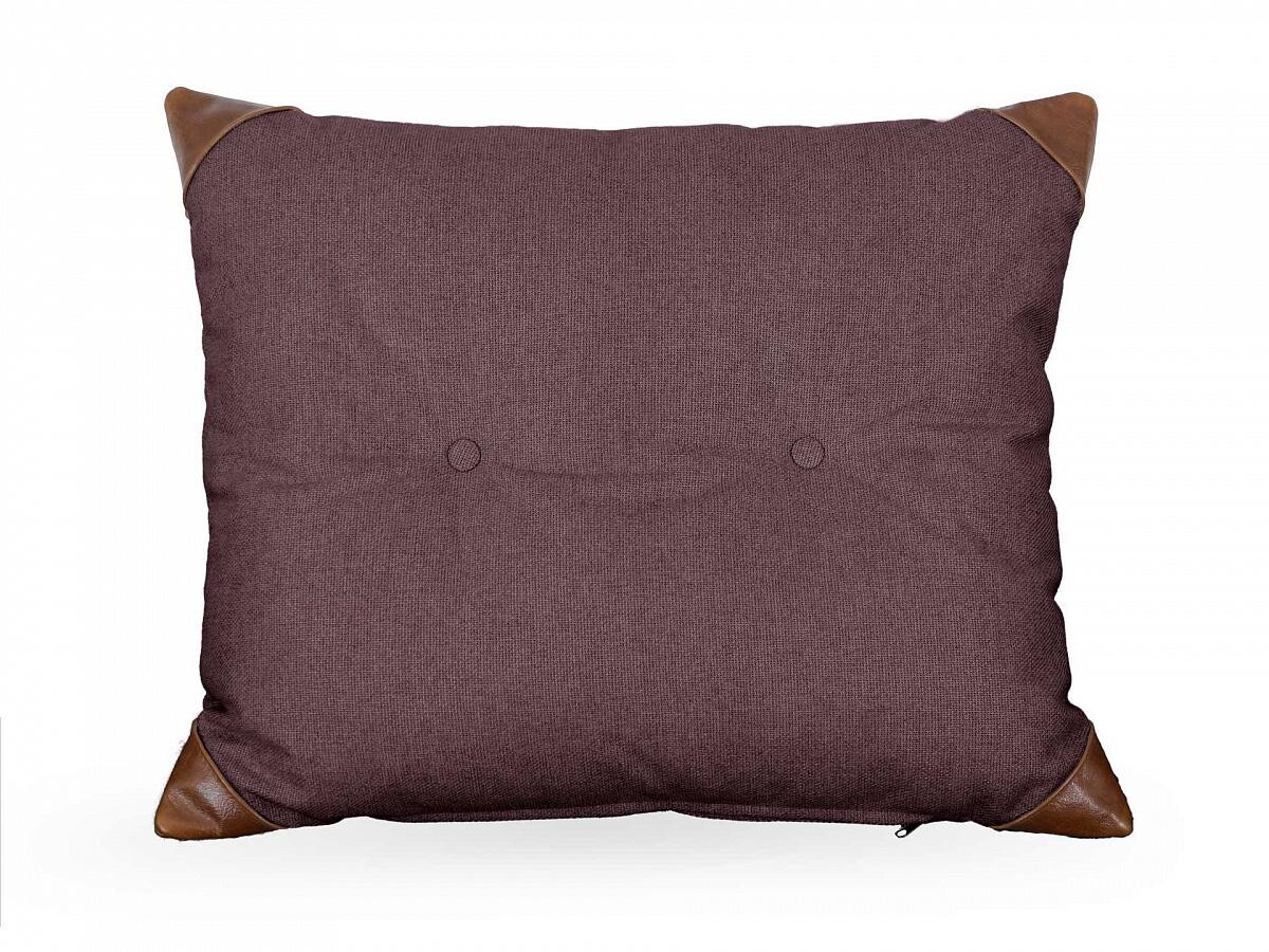 Подушка декоративная 60х60 см фиолетовая Chesterfield