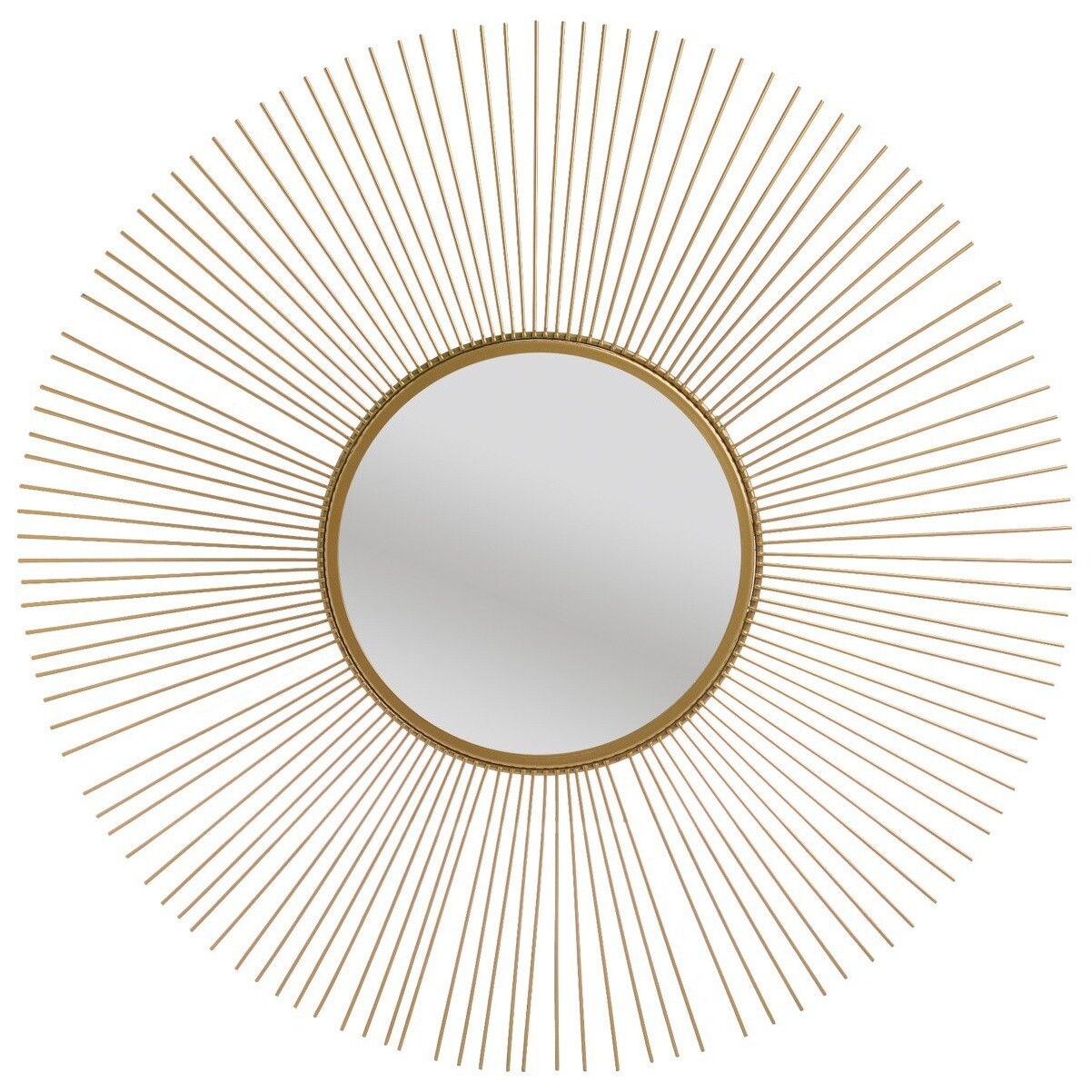 Зеркало-солнце 62 см золото Sant Pere