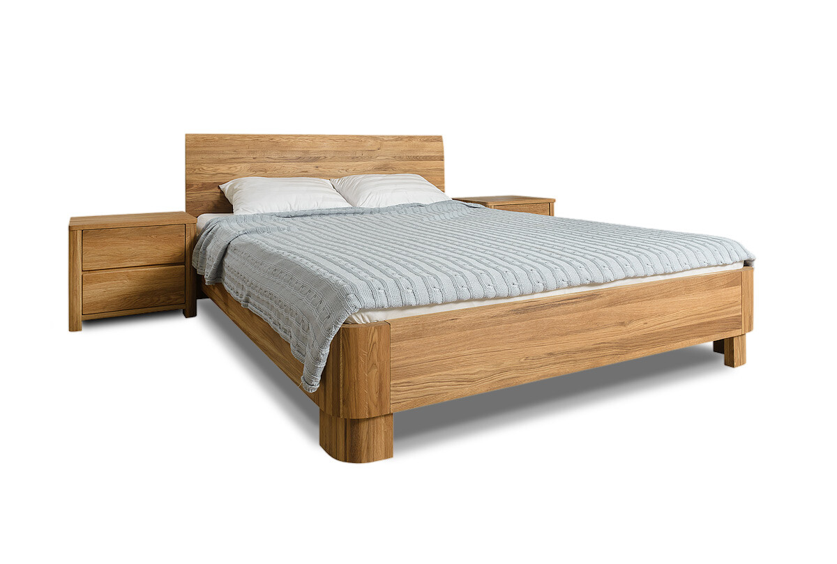 Кровать полутораспальная светло-коричневая 120х200 см &quot;Норд&quot;