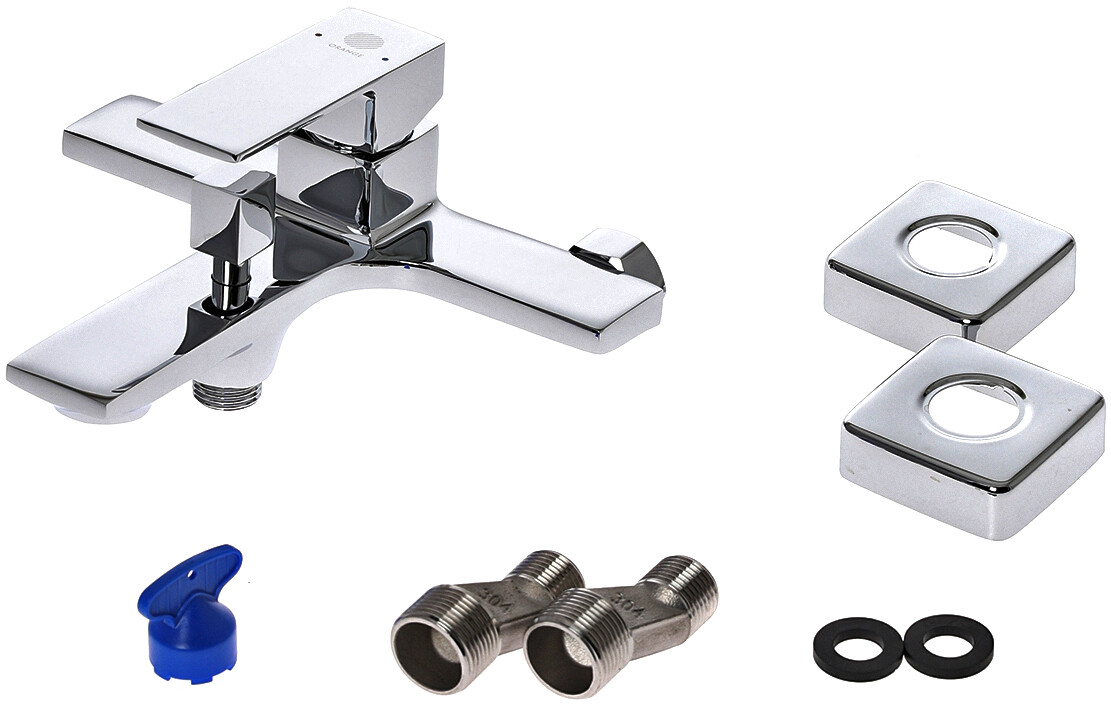 Смеситель для ванны хром Stworki "Карлстад" KAS-03cr - изображение 5