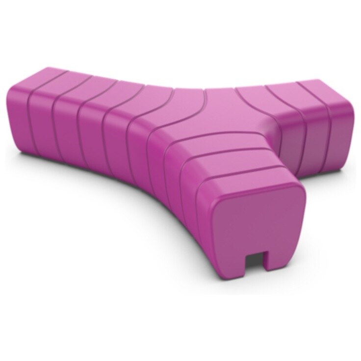 Скамейка розовая Y-seat Royal Purple