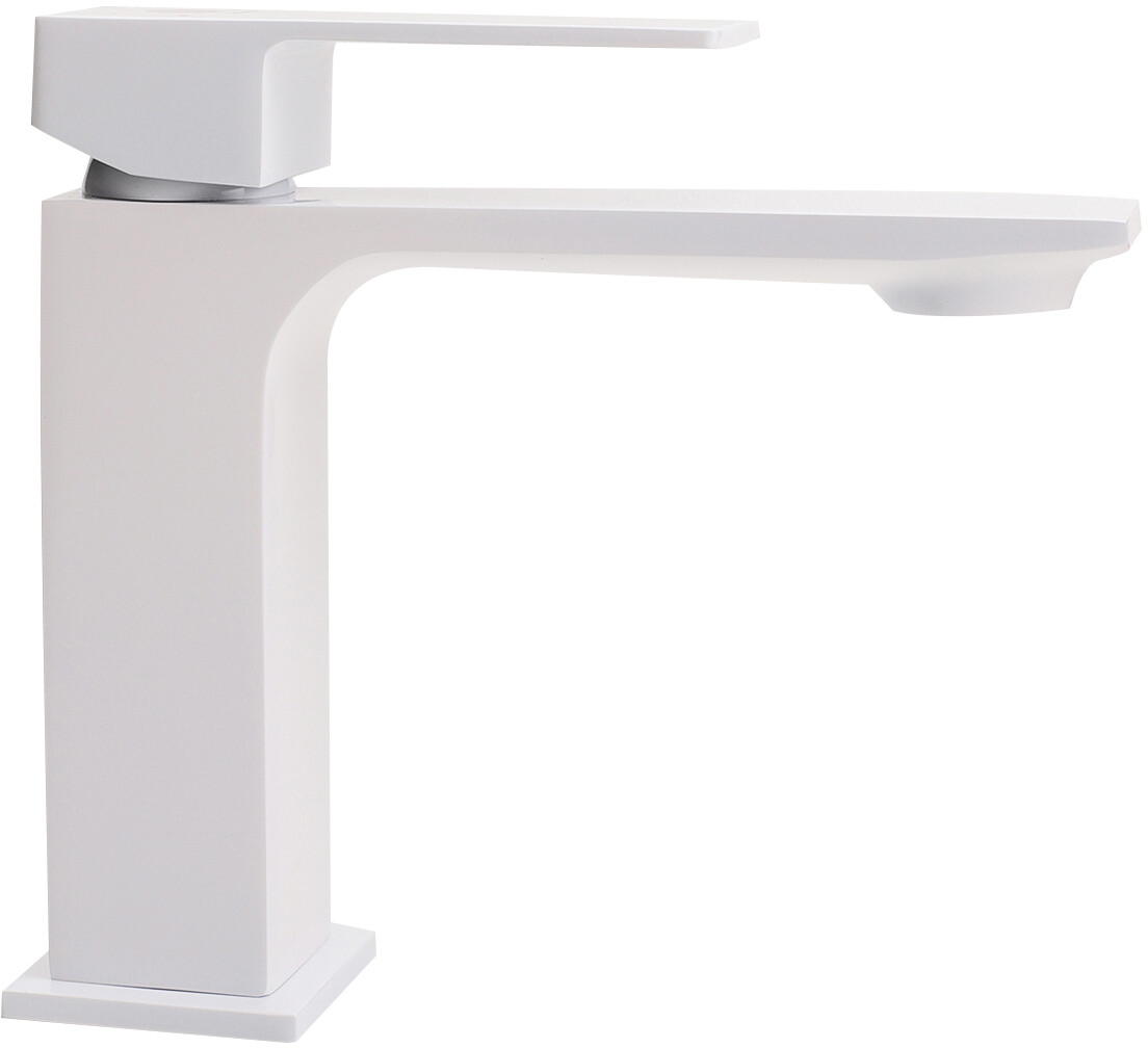 Смеситель для раковины однорычажный белый Stworki "Карлстад" KAS-01w - изображение 9