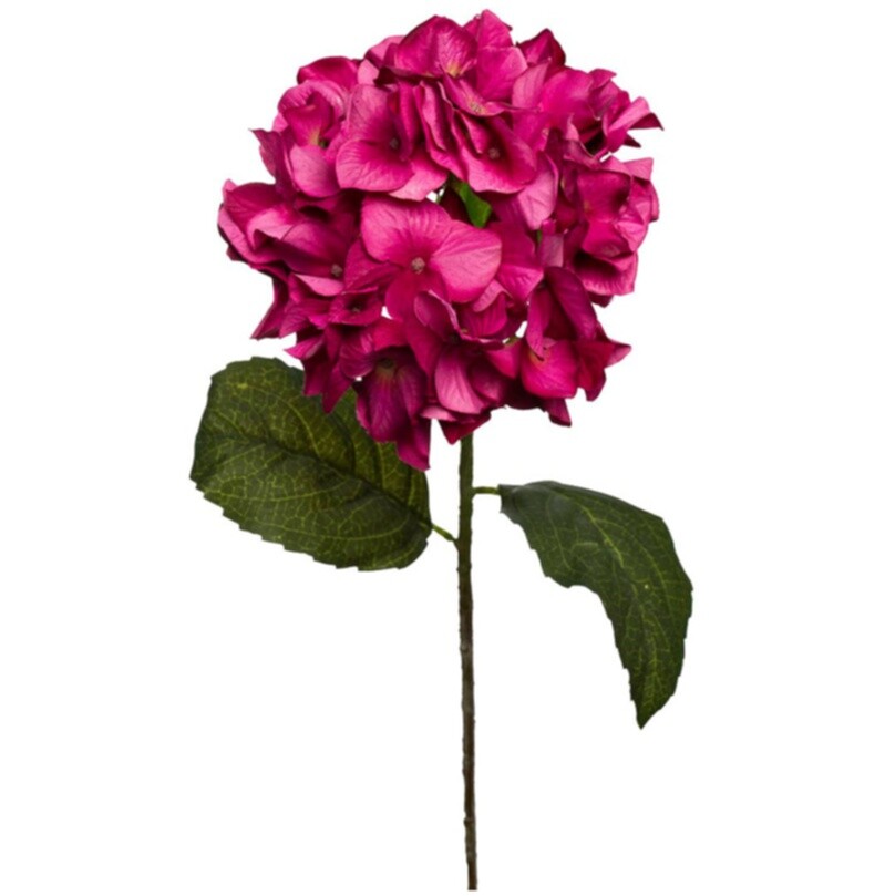 Искусственный цветок &quot;Гортензия&quot; алая 85 см (12)