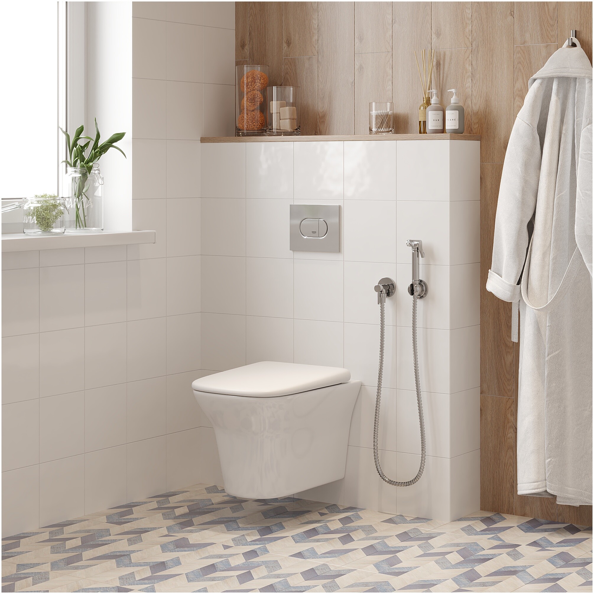 Унитаз подвесной безободковый белый Cerutti SPA Ami Aria CT8780