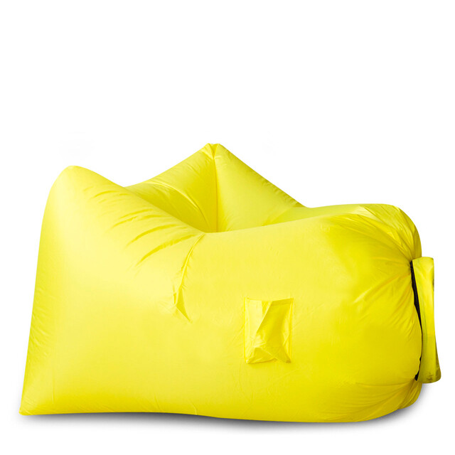 Надувное кресло 100х70х70 см желтое AirPuf 