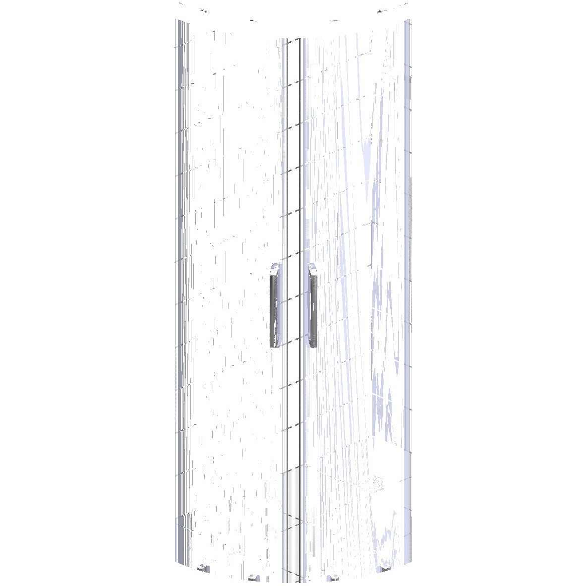 Душевой уголок 110х90 см хром глянец, прозрачное стекло Stworki "Лунд" - изображение 67