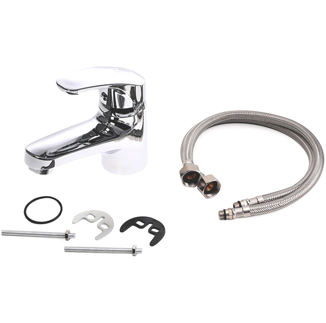 Смеситель для раковины хром Diwo "Коломна" KL-04cr - изображение 5