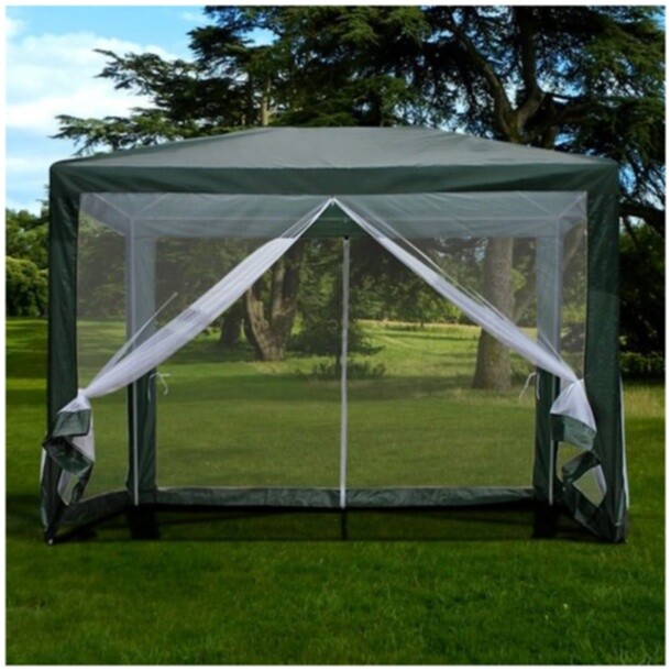 Садовый шатер с сеткой 2х3 м AFM-1061NA Green