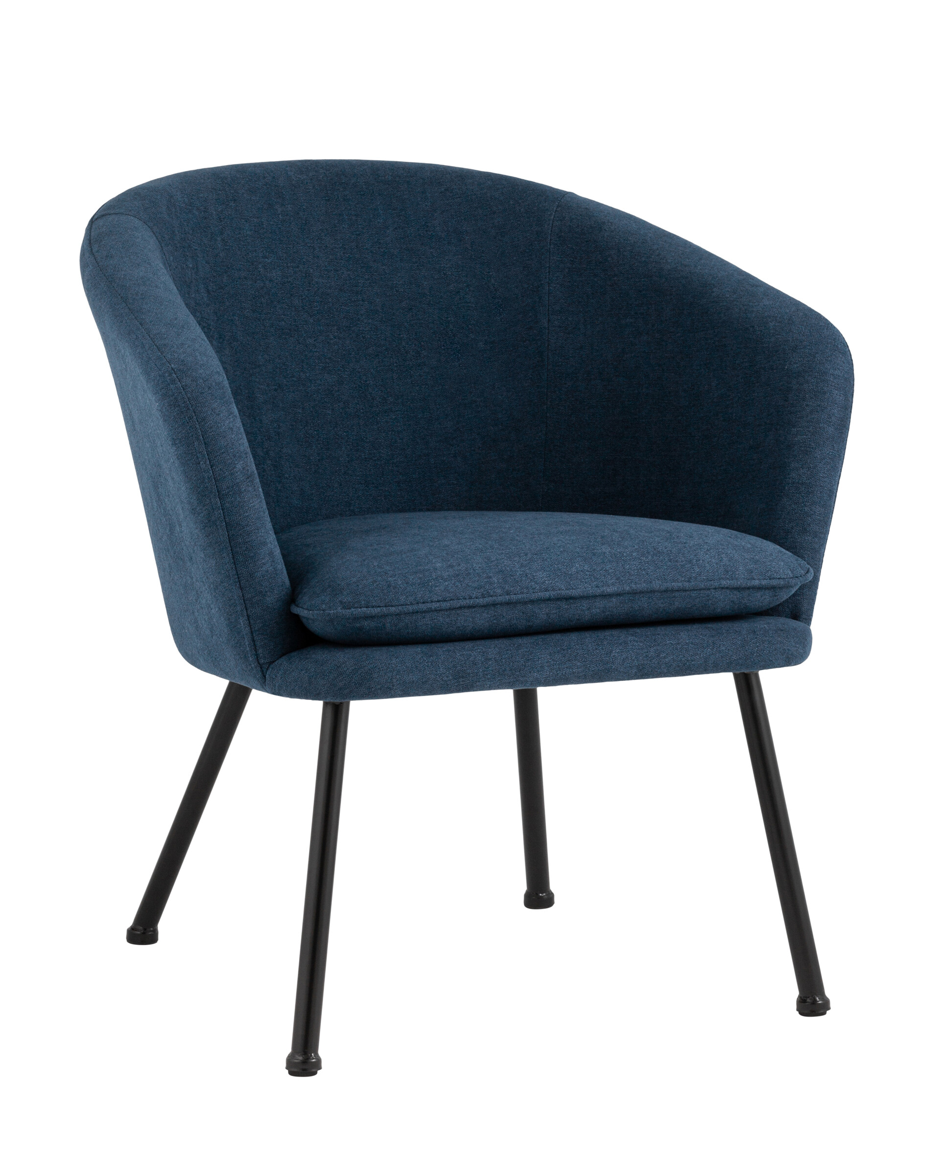 Кресло с мягким сиденьем синее &quot;Декстер&quot;