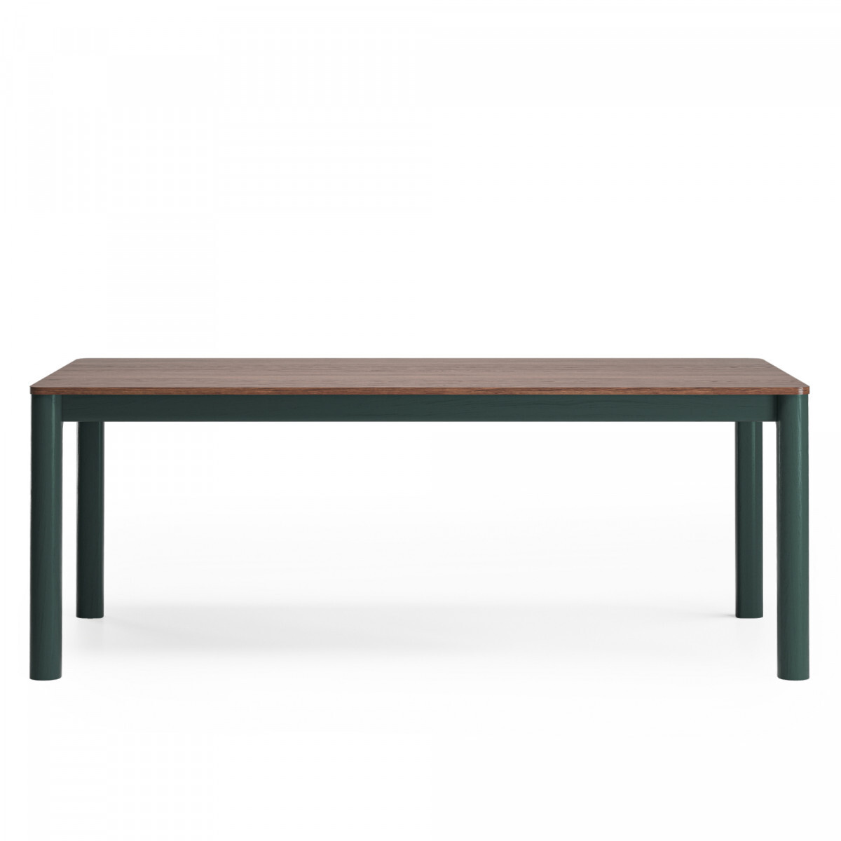 Обеденный стол деревянный темно-зеленый Bergen BGT35