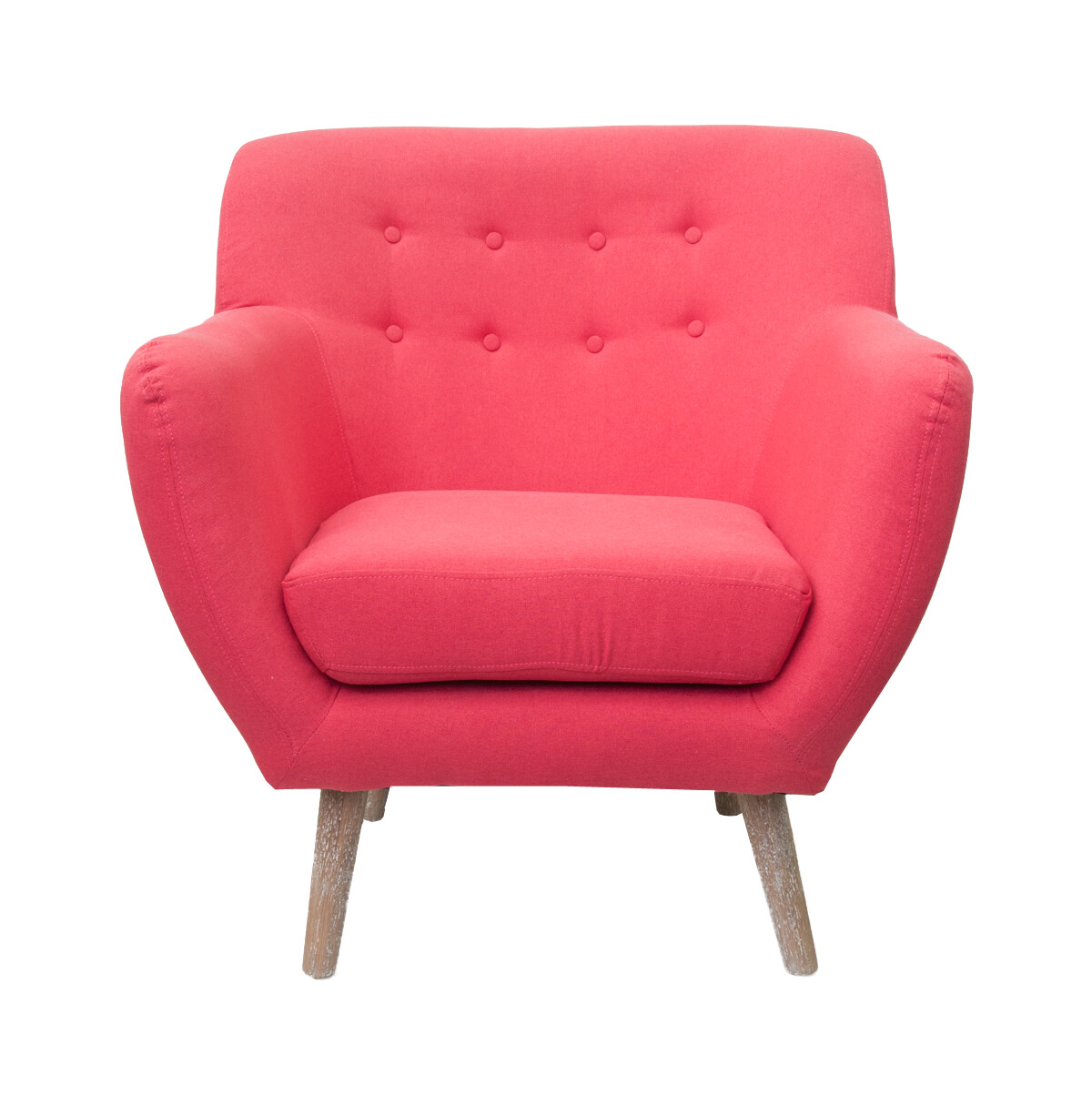 Кресло дизайнерское розовое Fuller red