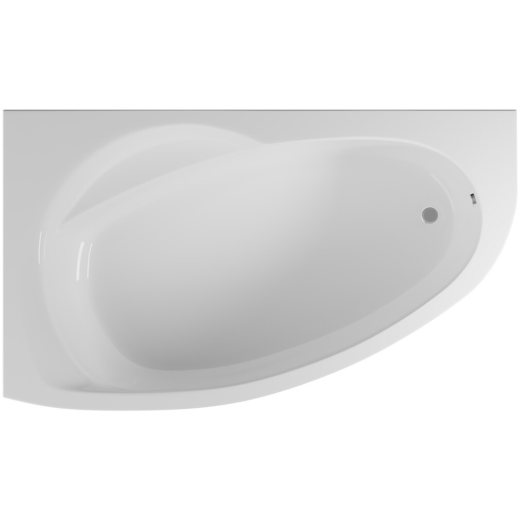 Ванна акриловая угловая с каркасом 170х100 см белая Stworki "Молде" L SW2017010008L, SW5170100049 - изображение 14