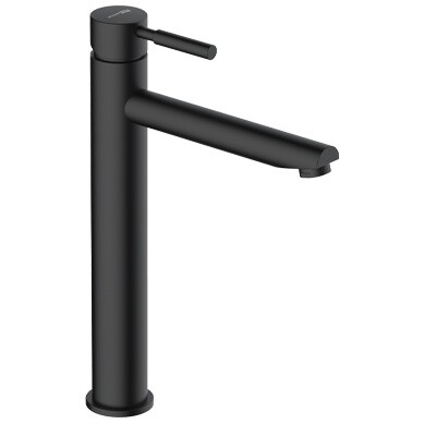 Смеситель для раковины из латуни черный Wasserkraft 3303H - изображение 1