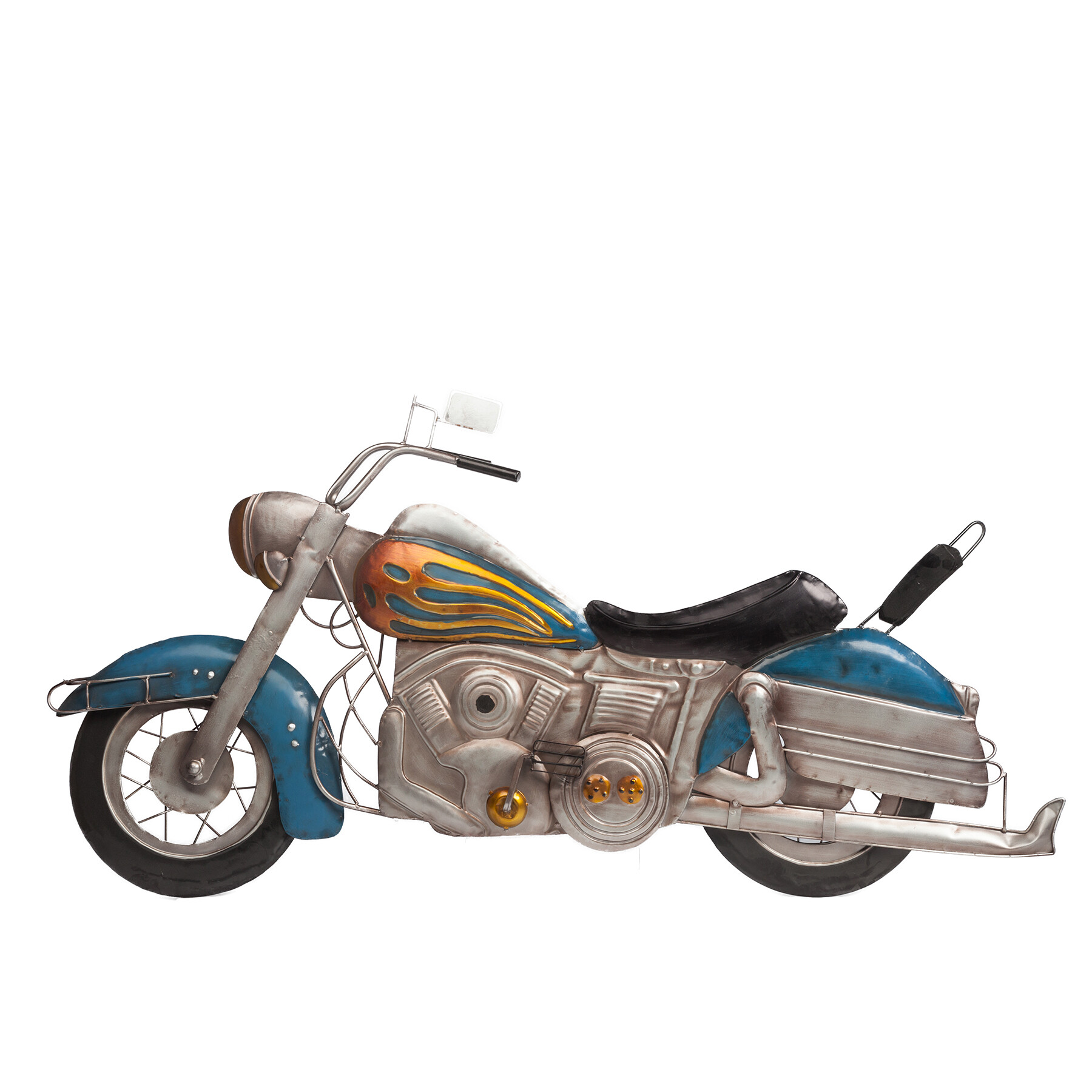 Декоративное настенное панно мотоцикл Sea Story